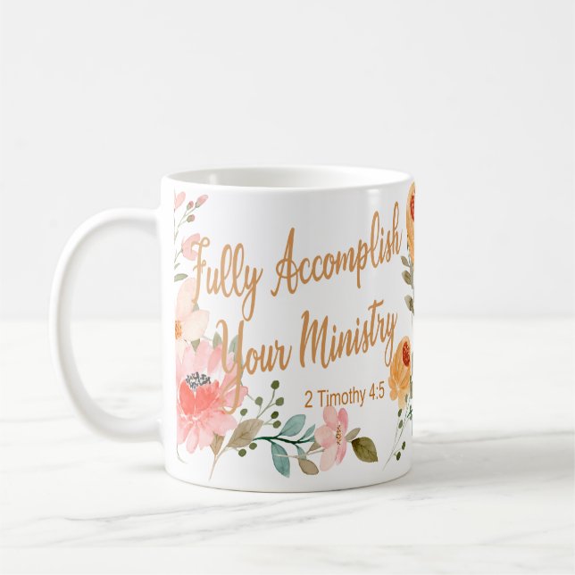 Taza De Café Nombrar Escuela de Servicio Personalizada JW Pione (Izquierda)