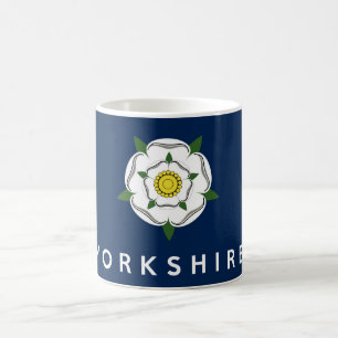 Taza De Café nombre británico del texto de la bandera de