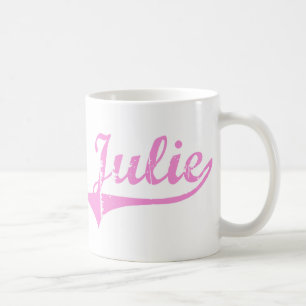Taza De Café Nombre clásico del estilo de Julia