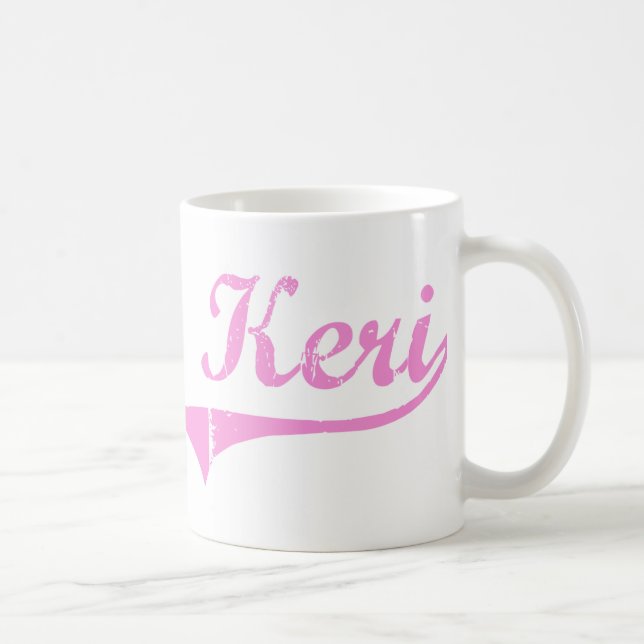 Taza De Café Nombre clásico del estilo de Keri (Derecha)