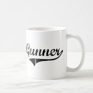 Taza De Café Nombre clásico del estilo del artillero