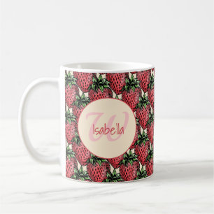 Taza De Café Nombre con sabor a fruta del monograma de Patten