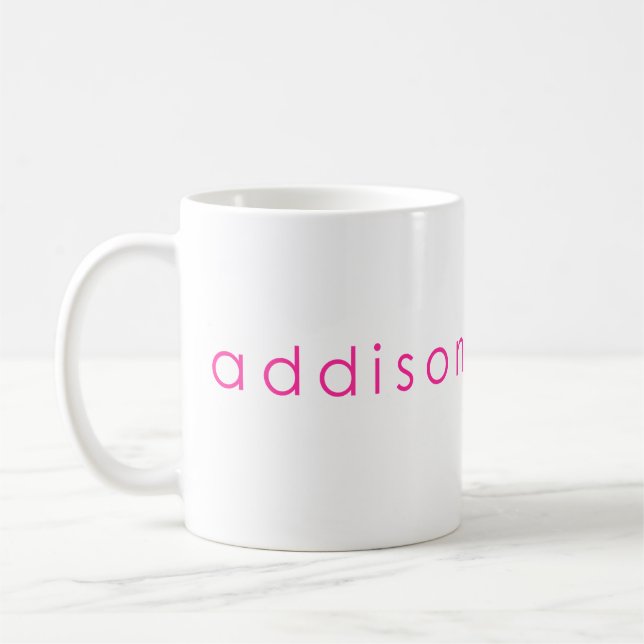 Taza De Café Nombre de Addison, para Addison (Izquierda)