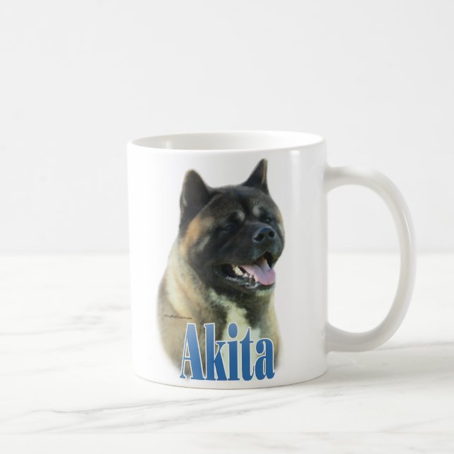 Taza De Café Nombre de Akita (Derecha)