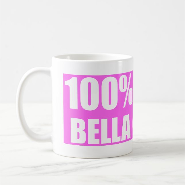 Taza De Café Nombre de Bella (Izquierda)