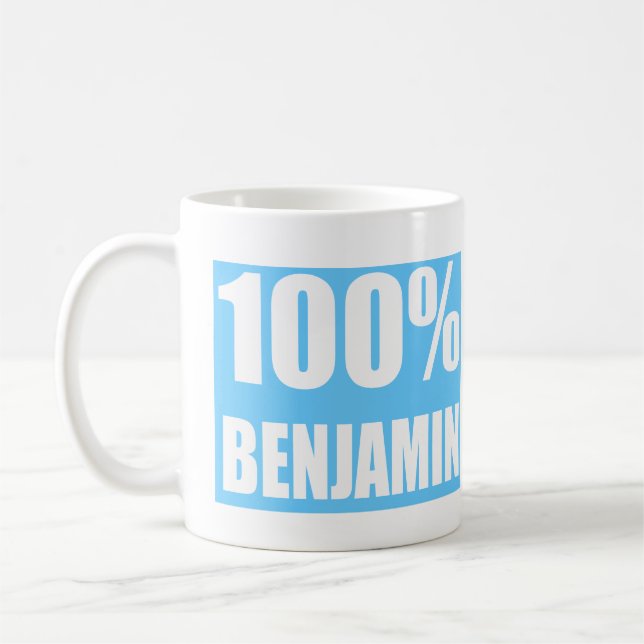 Taza De Café Nombre de Benjamin (Izquierda)