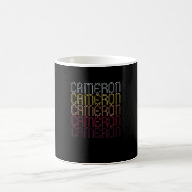 Taza De Café Nombre de Cameron Regalo Nombre personalizado (Centro)