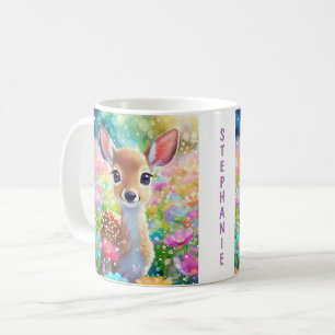 Taza De Café Nombre de Chicas personalizados de animales de cie
