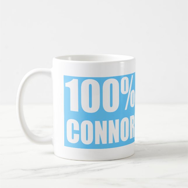 Taza De Café Nombre de Connor (Izquierda)