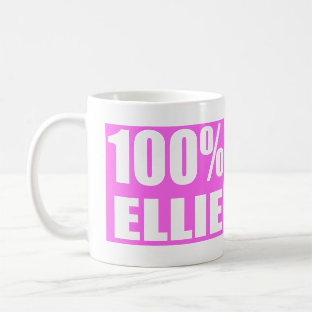 Taza De Café Nombre de Ellie (Izquierda)