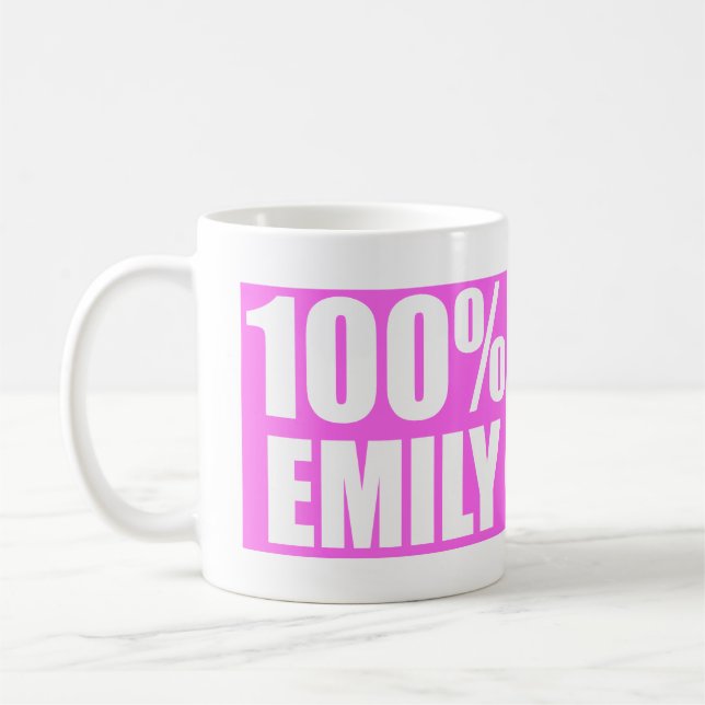 Taza De Café Nombre de Emily (Izquierda)