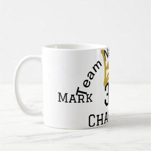 Taza De Café nombre de equipo agregar nombre de jugador fecha d