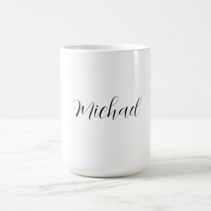 Taza De Café Nombre de escritura a mano profesional moderno min