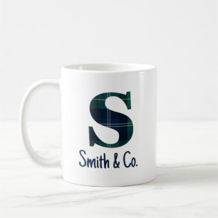 Taza De Café Nombre de familia o nombre de empresa Letra inicia