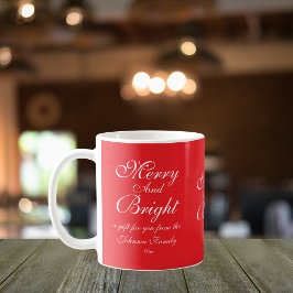 Taza De Café Nombre De Guión Brillante Y Moro Moda Navidades Ro
