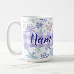 Taza De Café Nombre de invierno personalizado