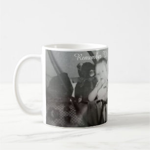 Taza De Café Nombre de la foto Año , Personalizar, 