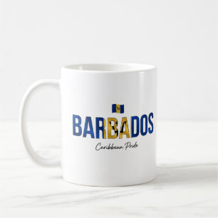 Taza De Café Nombre de la Isla de Barbados   Orgullo Diario