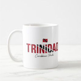 Taza De Café Nombre de la Isla Trinidad | Orgullo Cotidiano