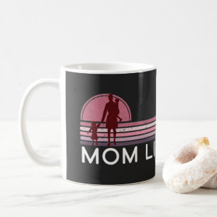 Taza De Café Nombre de la vida de la madre en el día de la madr