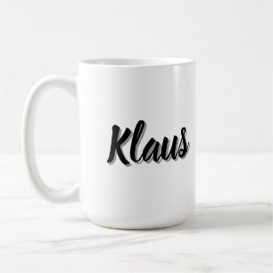 Taza De Café Nombre de los hombres de Klaus,