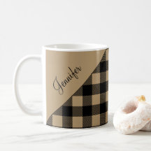 Nombre de Patrón de Cuadro Escocés Modern Taupe