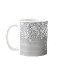 Nombre de reloj de plata Purpurinoso