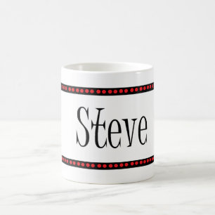 Taza De Café Nombre de Steve
