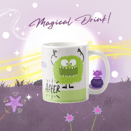 Taza De Café Nombre de transformación de monstruo mágico para n