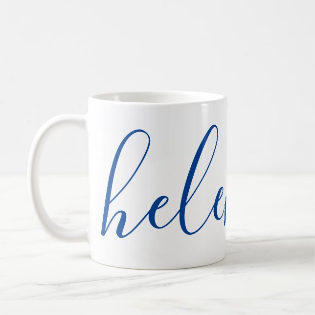 Taza De Café Nombre del guión Personalizado de regalo personali (Izquierda)
