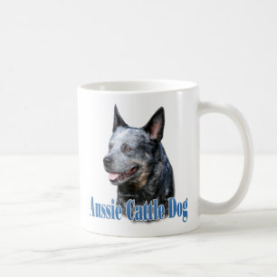 Taza De Café Nombre del perro de ganado vacuno australiano