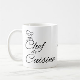 Taza De Café Nombre del Personalizable del chef de cocina