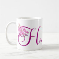 Nombre del personalizable Helen bonito rosa floral