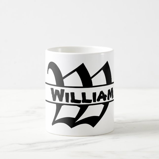 Taza De Café Nombre del personalizar (Centro)
