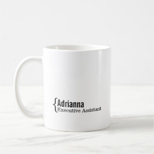 Taza De Café Nombre del trabajador conjunto Título del trabajo 