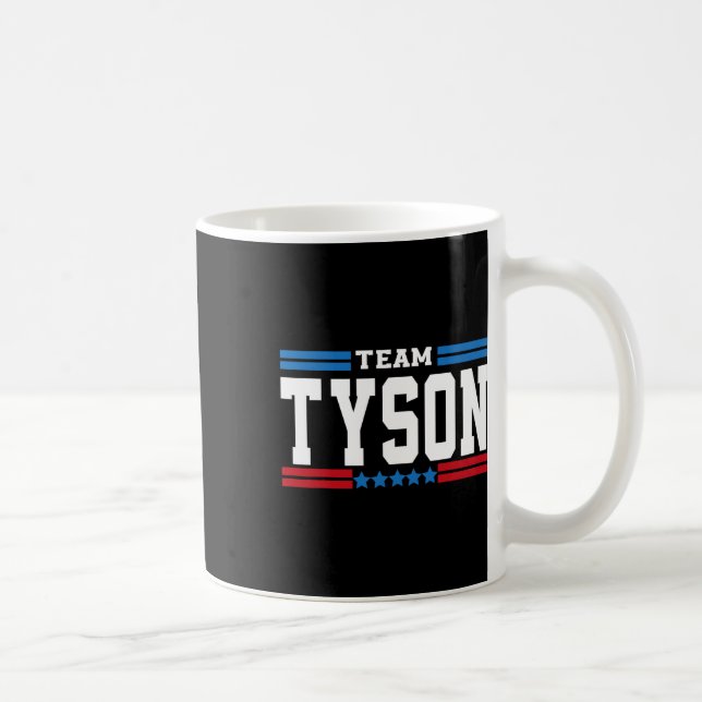 Taza De Café Nombre del usuario Tyson Lifetime de Team (Derecha)