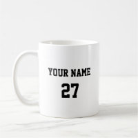 Nombre deportivo y número personalizado