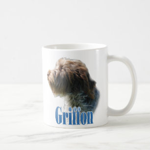 Taza De Café Nombre el señalar Griffon Wirehaired