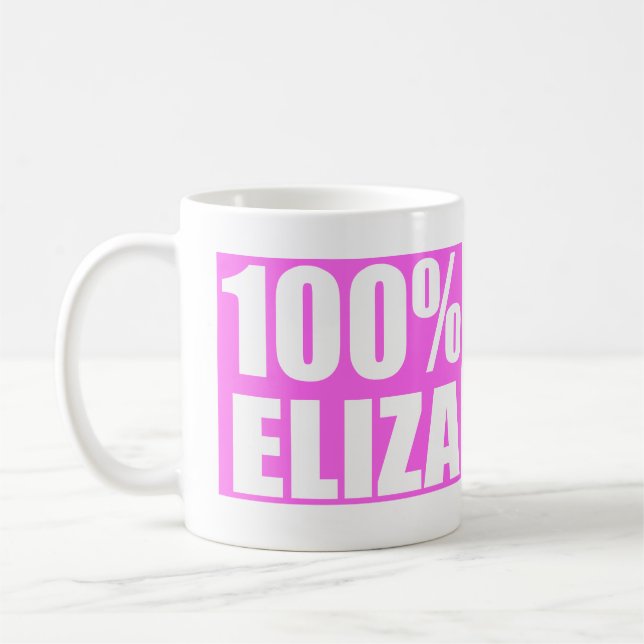 Taza De Café nombre Eliza (Izquierda)