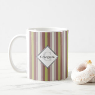 Taza De Café Nombre personalizado Bandas de vaina neutra con ca
