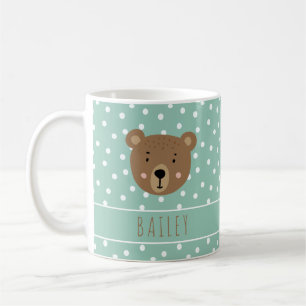 Taza De Café Nombre personalizado Bebé cutto moderno