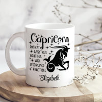 Nombre personalizado de Capricorn Zodiac Horoscope