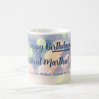 Nombre personalizado de cumpleaños de Pastel Ballo