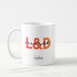 Taza De Café Nombre personalizado de enfermera de PACU