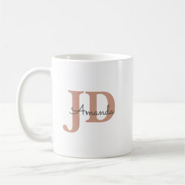 Taza De Café Nombre personalizado de graduación de JD de abogad