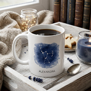 Taza De Café Nombre personalizado de la constelación de Orión