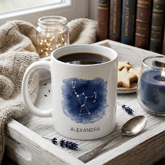 Taza De Café Nombre personalizado de la constelación de Orión