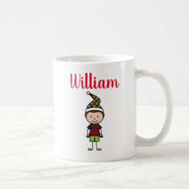 Taza De Café nombre personalizado de vacaciones de navidades