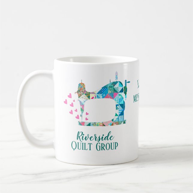 Taza De Café Nombre personalizado del Club de Acoplamiento de G (Izquierda)