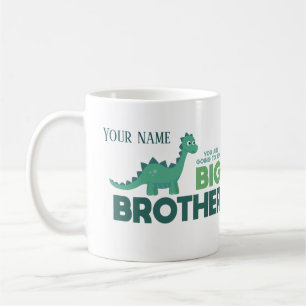 Taza De Café Nombre personalizado del hermano mayor invitación 